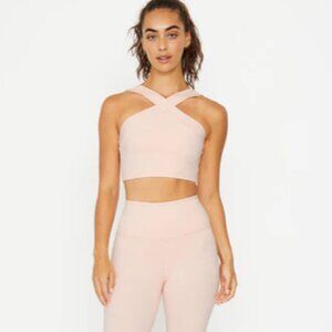 NEW Cream Yoga Powder Pink Set